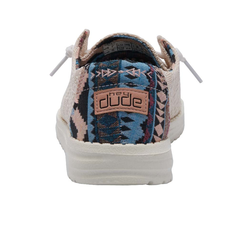 HEY DUDE WENDY BOHO AZTEC PINK WOMEN'S CASUAL SHOE-121415044