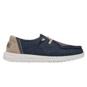 HEY DUDE WENDY BOHO OCEAN BLUE WOMENS CASUAL-121412729