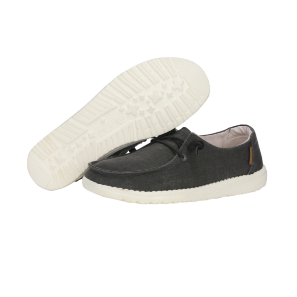 HEY DUDE WENDY CHAMBRAY OFF BLACK WOMEN'S CASUAL-121414949 - Image 2