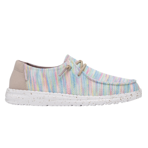 HEY DUDE WENDY SOX AURORA WHITE WOMEN'S CASUAL SHOE-121920214