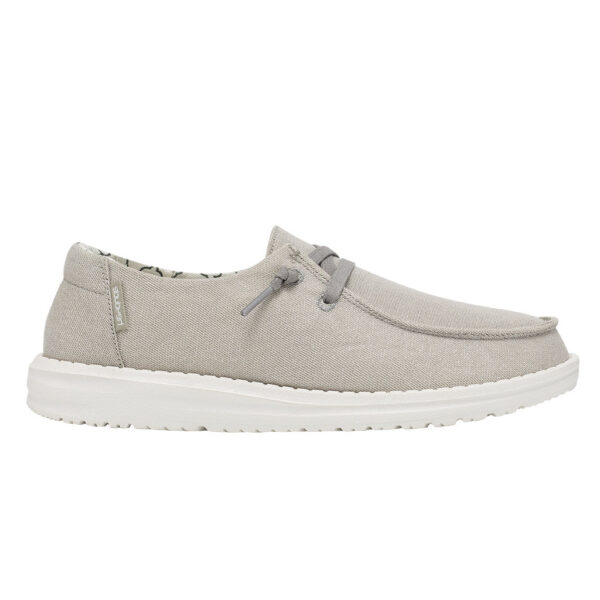 HEY DUDE WENDY SPARKLING PEARL GREY WOMEN'S CASUAL-121413312