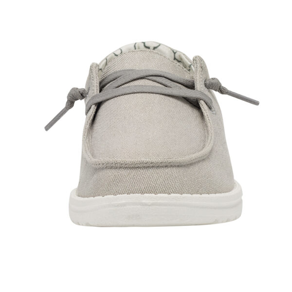 HEY DUDE WENDY SPARKLING PEARL GREY WOMEN'S CASUAL-121413312 - Image 2