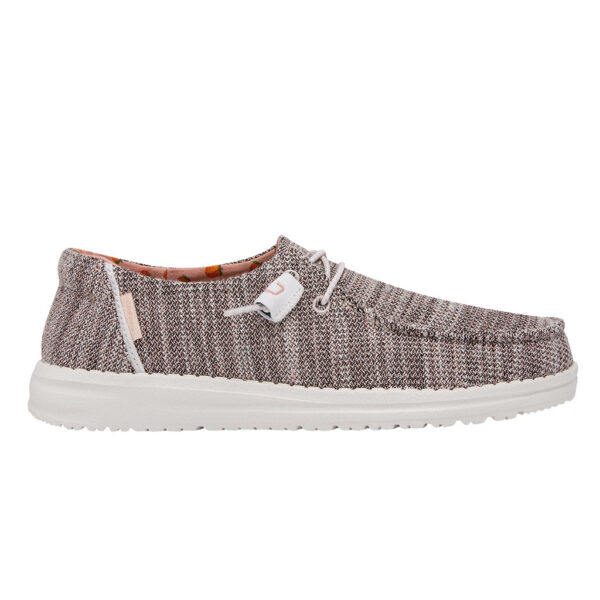 HEY DUDE WENDY STRETCH PEACH BUD WOMEN'S CASUAL SHOES-121413359