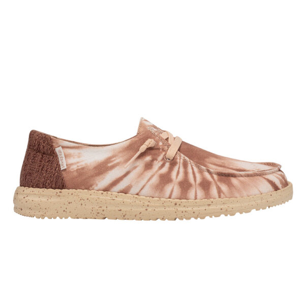 HEY DUDE WENDY TIE DYE ROSE WOMEN'S CASUAL SHOE-121415061