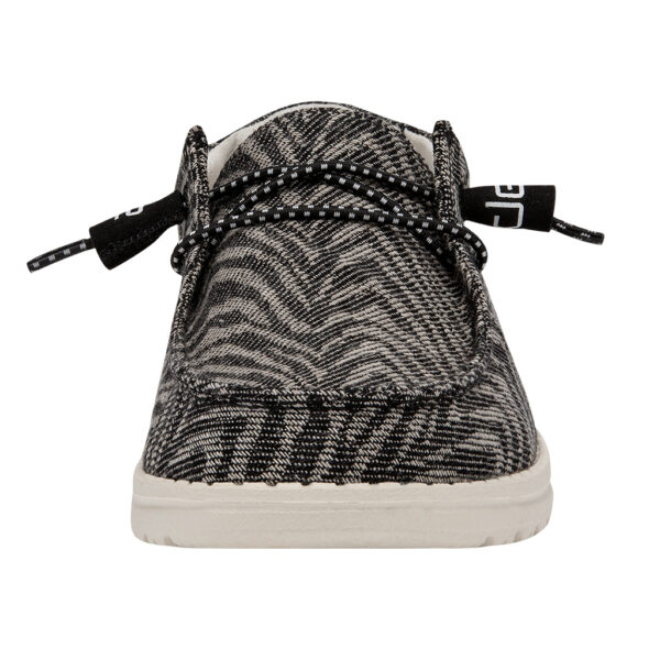 HEY DUDE WENDY WOVEN ZEBRA BLACK STRIPE WOMEN'S CASUAL-121414740 - Image 2