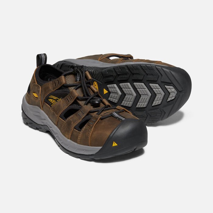 Keen steel toe shoes mens hot sale