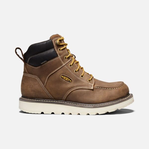 KEEN UTILITY CINCINNATI  WP MEN'S WORK 6" LACE UP BOOT-1023223