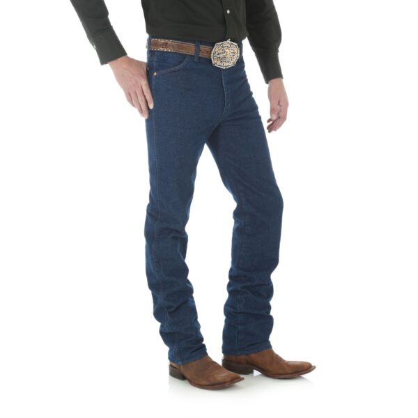 WRANGLER COWBOY CUT SLIM FIT MEN'S WESTERN JEANS-0936PWD - Image 2